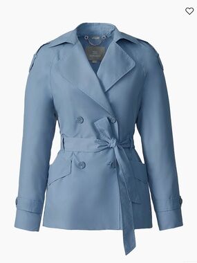 NWT Soia & Kyo Medina Belted Trench Coat